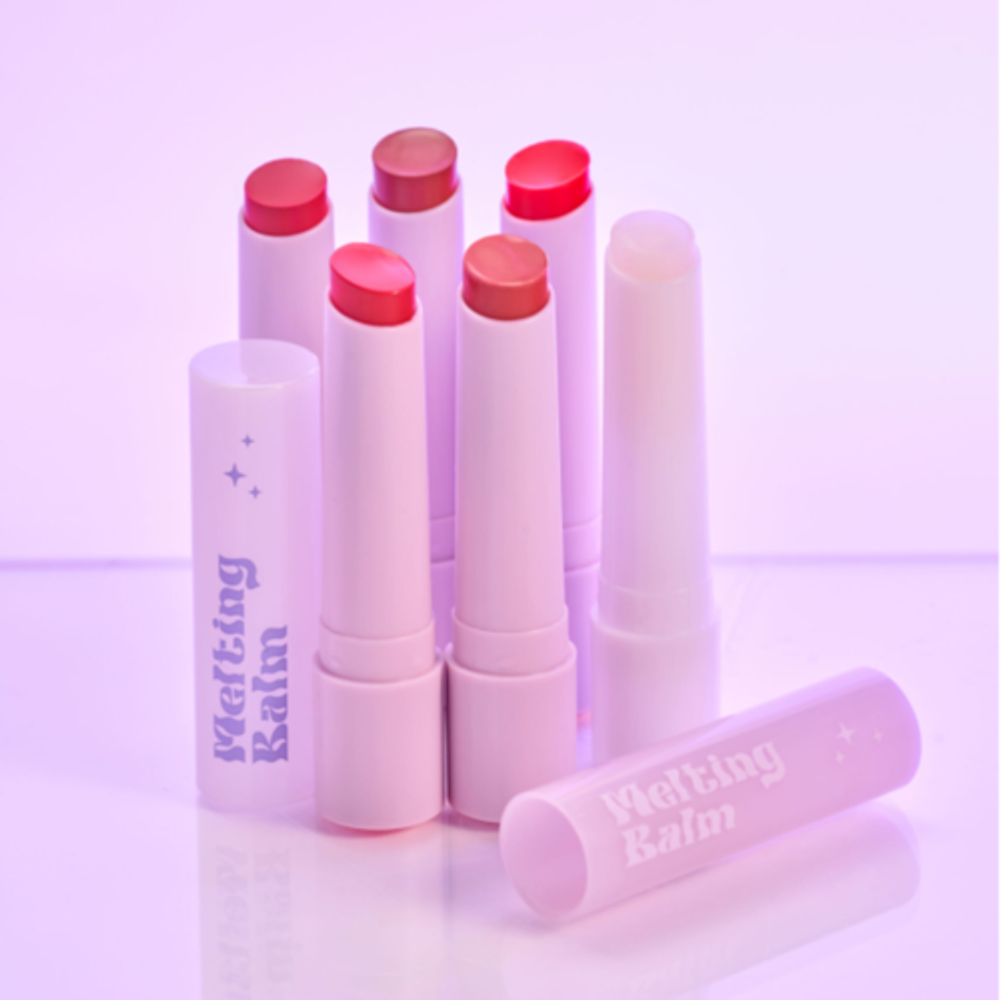 Бальзам для губ тающий оттеночный Derma Factory Glow melting balm rose perfection, 2,3 г