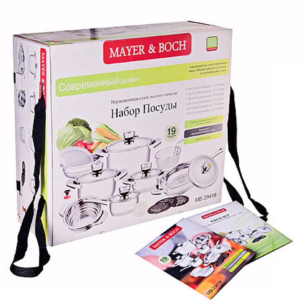 Набор посуды Mayer&amp;Boch 29418 19 пр.
