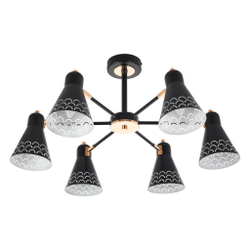 Потолочная люстра на штанге MyFar Chilly MR1531-6C