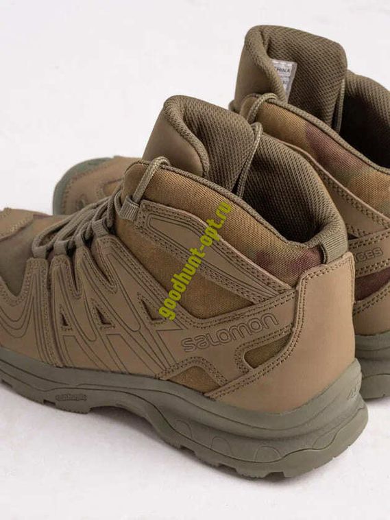 Тактические ботинки Salomon средний мох