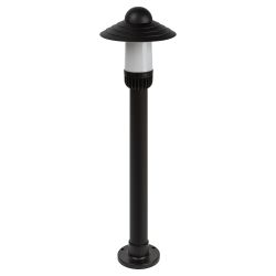 Садово-парковый светильник ЭРА «Поллар» НТУ 01-60-009 напольный черный IP54 Е27 max60Вт h860мм | Садово-парковые светильники