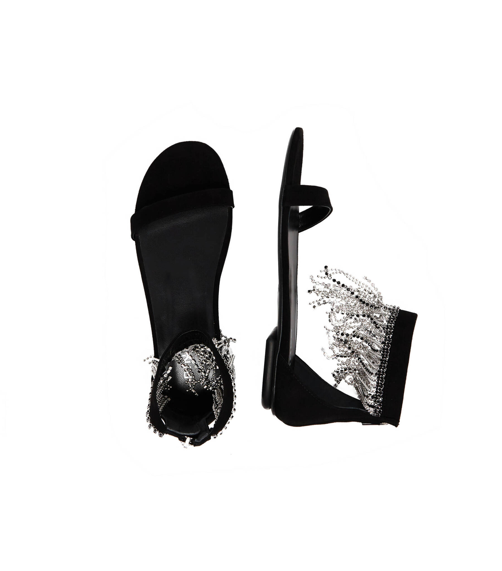 Босоножки кожаные alix Pinko - черный(100663 A0NM)