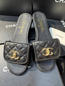 Шлепанцы CHANEL