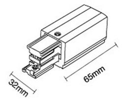 Токопровод правый Italline WSO WSO 24BR black