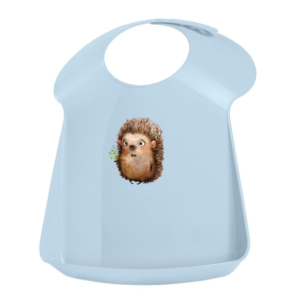 Нагрудник детский светло-голубой (Бытпласт)