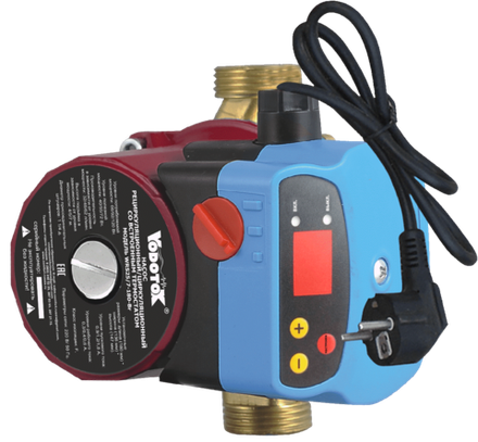 Насос циркуляционный/рециркуляционный со встроенным термостатом, "Vodotok" WRS15/7-130-Br