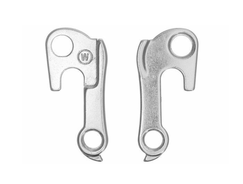 Держатель заднего переключателя (петух), для велосипедов KHS, GT,Mongoose , алюминиевый, серебристый