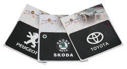 Коврик нескользящий д/панели Medium SKODA (20*13,5см) KING Medium