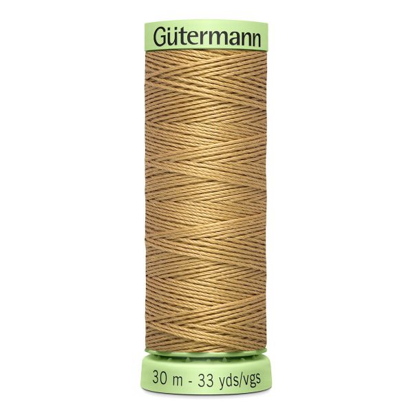 Нитки отделочные Gutermann Top Stitch 30 (30 метров), 5 кат. | 591 песочно-желтый
