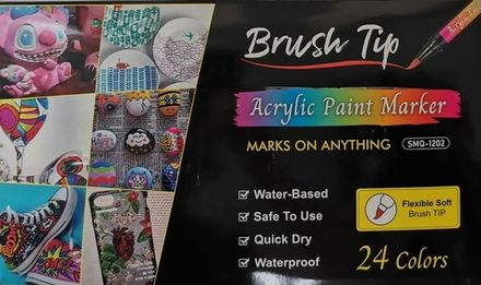 Наборы маркеров акриловых Magi 24 цвета