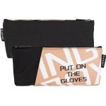 Пенал - косметичка Alingar, ткань/пвх, молния, 80 х 210 мм, "Put on the gloves", ассорти