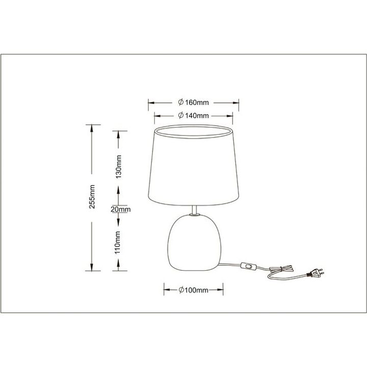 Настольная лампа Arte Lamp Titawin A5022LT-1GY