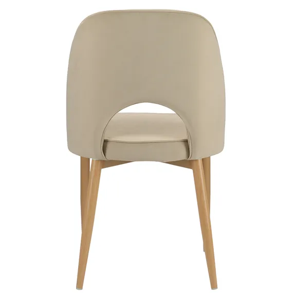 Стул evelyn, велюр, бежевый