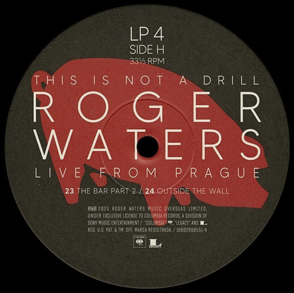 Roger Waters / This Is Not A Drill – Live From Prague (4LP)