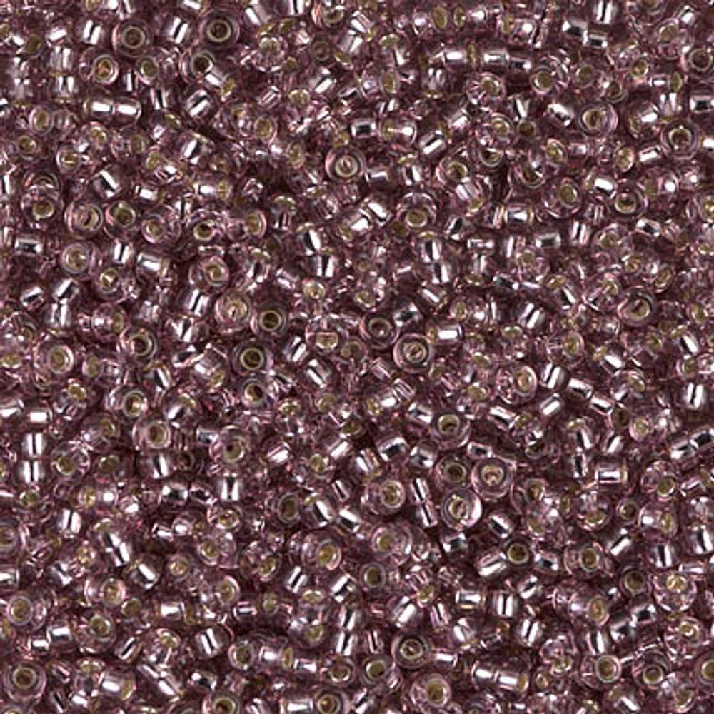 Miyuki Seed Beads 11/0 Smoky Amy Silver Lined SB0012