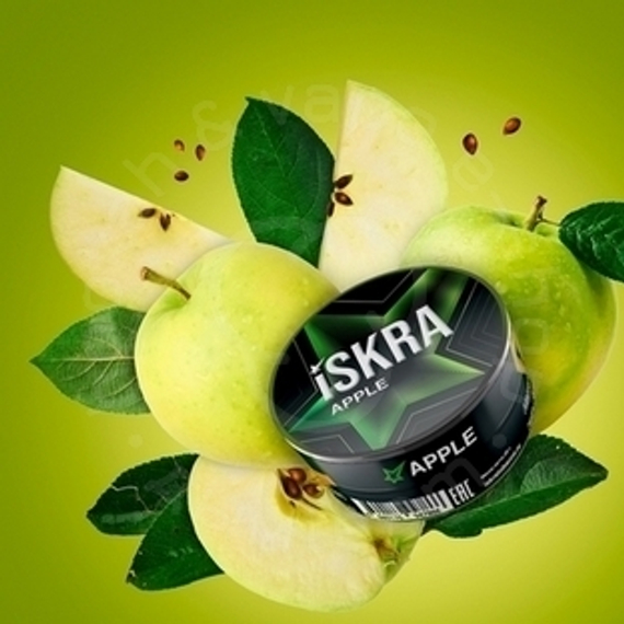 Табак для кальяна Искра (ISKRA), 25 г (Яблоко (Apple))