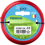 Леска для триммера "SIAT PREMIUM" 555005, армированная, сечение звезда, 2мм, 15м (555005)