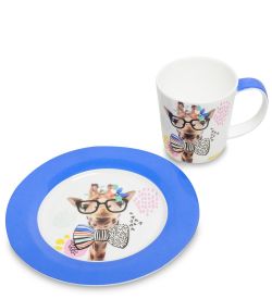 Stechcol SL-07 Кружка с дес. тарелкой «Фанни»