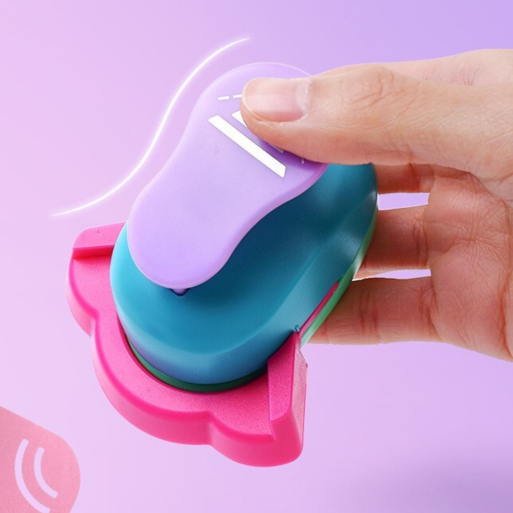 Дырокол угла, вырубка под фото "линии"