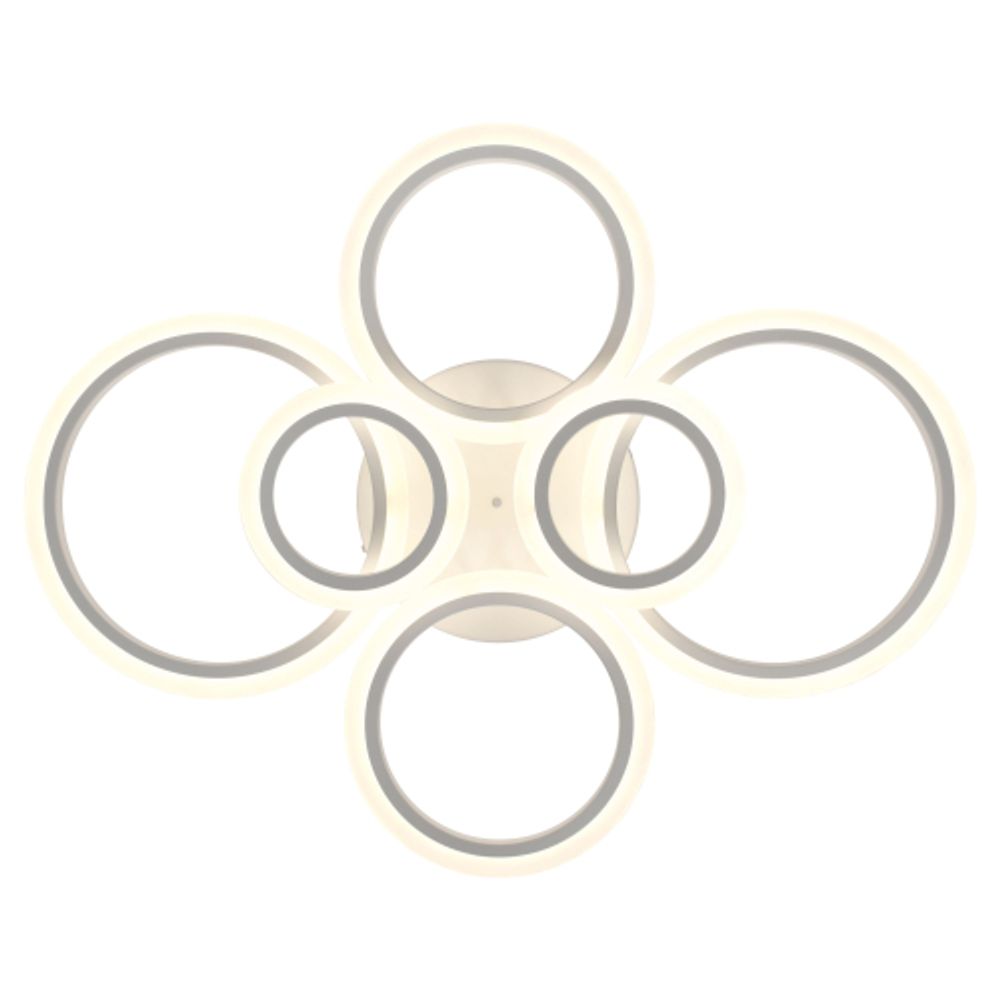 Светильник потолочный светодиодный Rivoli   6198-701 150 Вт LED 3000К-6000К модерн с пультом