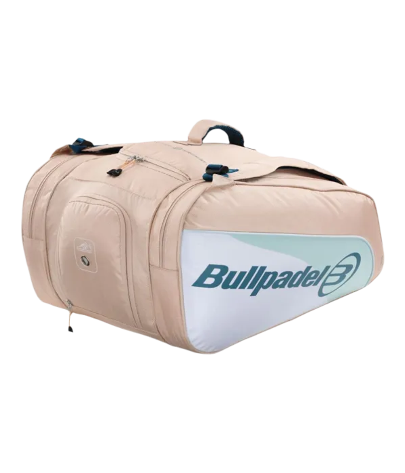 Сумка для падел Bullpadel Elite Pastel Pink 2025 Gemma Triay, термокарманы и вентиляция