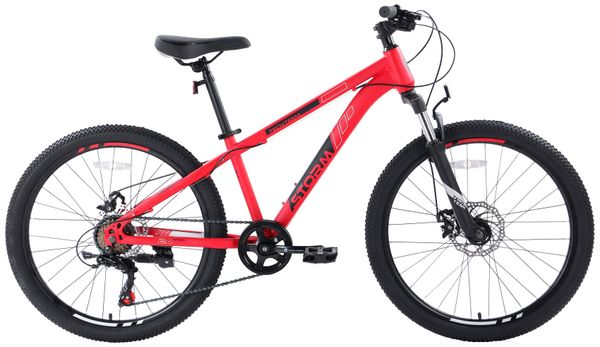 Подростковый велосипед со скоростями TechTeam Storm 24