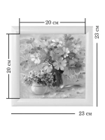 Картина на стену интерьерная на холсте 23*23 см