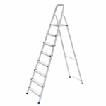 Стремянка 8 ступеней (высота до верхней ступени 175 см)