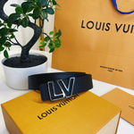 Louis Vuitton Двухсторонний кожаный ремень