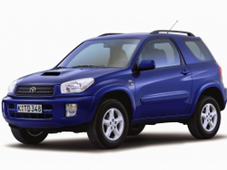 Автоковрики EVA для Toyota RAV 4, 3х-дверный (2000-2005)