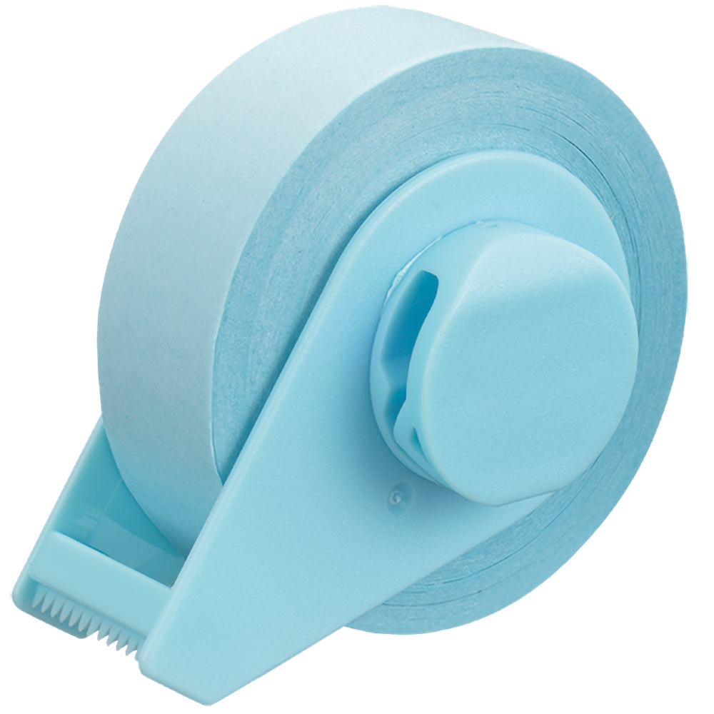 Диспенсер Yamato Clip Memo Tape + Magnet: Pastel Blue