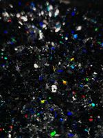 Хлопья - слюда Чёрный голографик - 88815 - для литья изделий и творчества