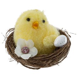 GAEM Изделие декоративное "Гнездо пасхальное", L7 W7 H6 см, 2в.