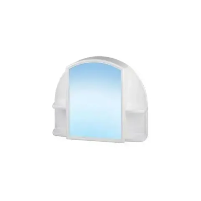 Шкафчик зеркальный ОРИОН снежно-белый