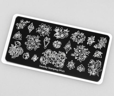 Swanky Stamping Пластина для стемпинга 121