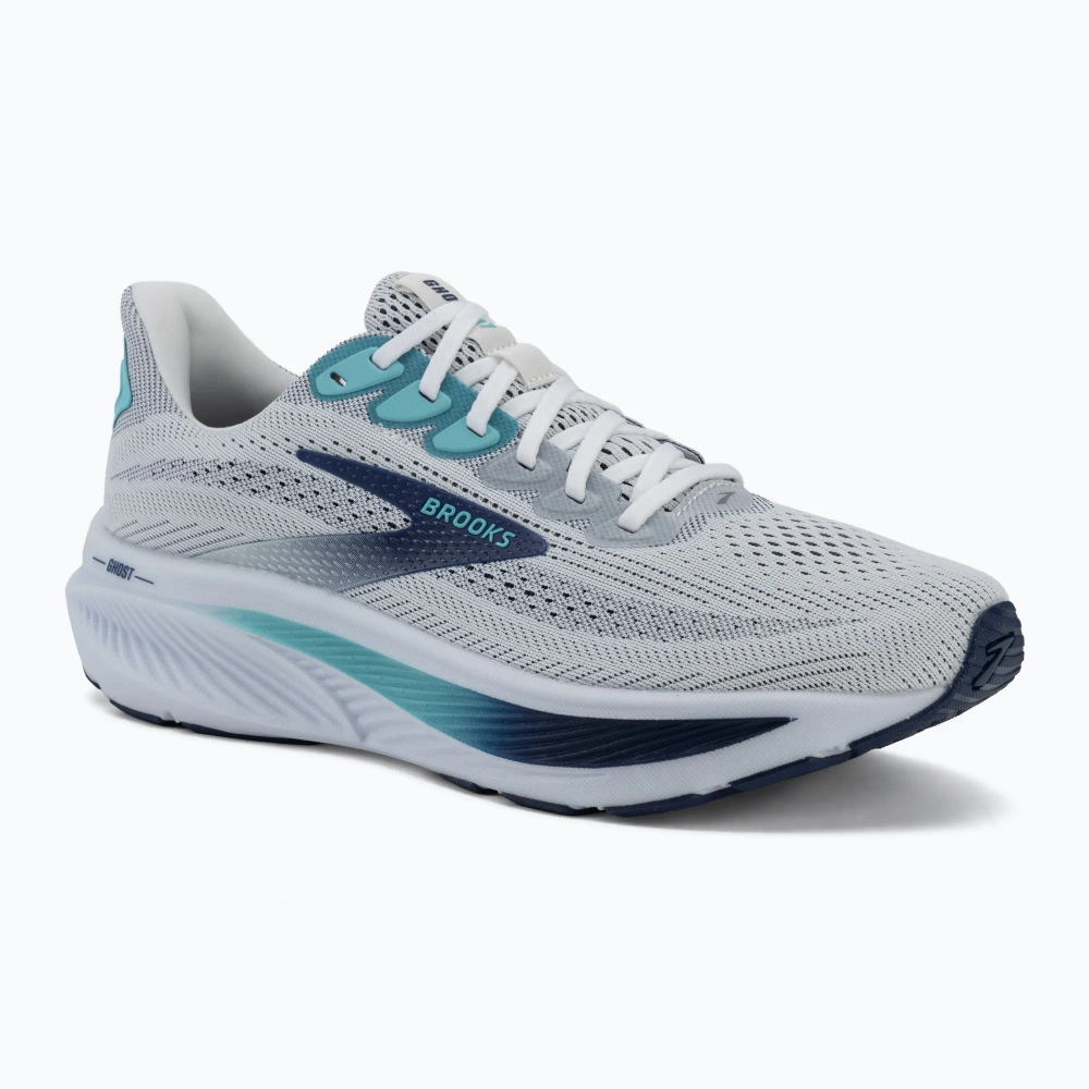 Кроссовки для бега Brooks Ghost 17 white/beacon blue/ipanema