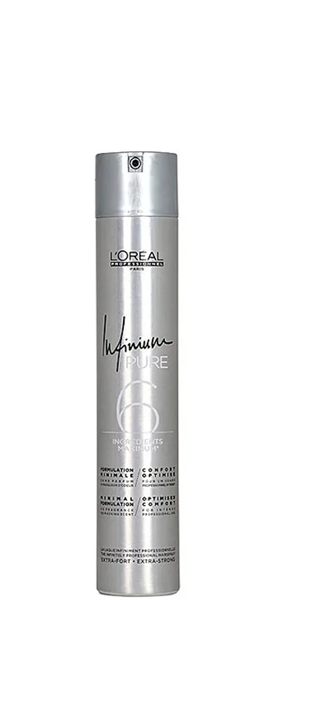 ИНФИНИУМ  ПЮР  ЭКСТРА  СТРОНГ / NFINIUM PURE  EXTRA  STRONG /  Лак 500 мл  (фикс.4) ( E2192702 )