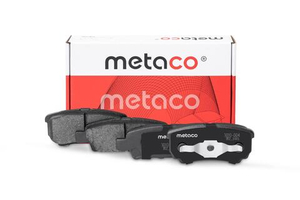 Колодки тормозные задние дисковые к-кт Metaco 3010-004