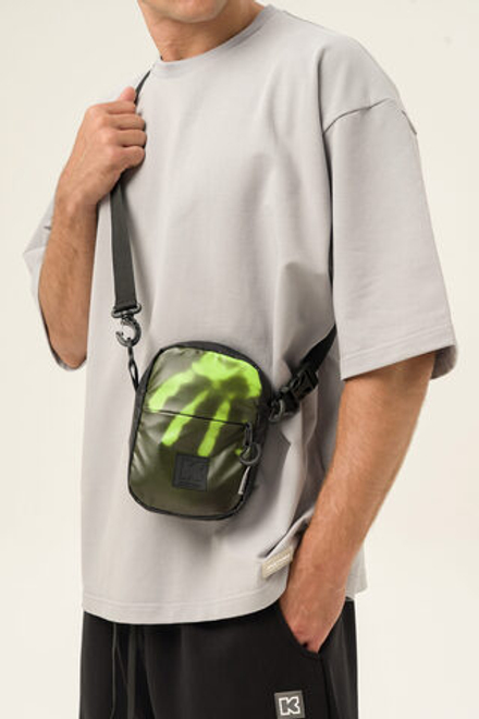 Сумка мессенджер KUL'TURA "THERMO SMALL" Зеленый