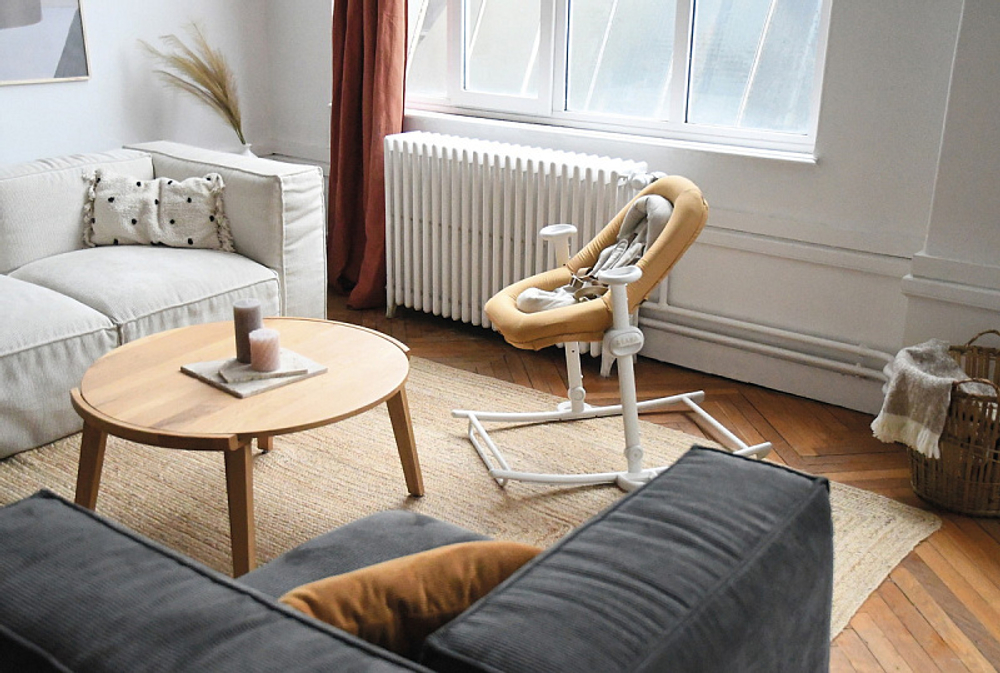 Детский стульчик-шезлонг Beaba Up & Down NEW 915048 OCRE