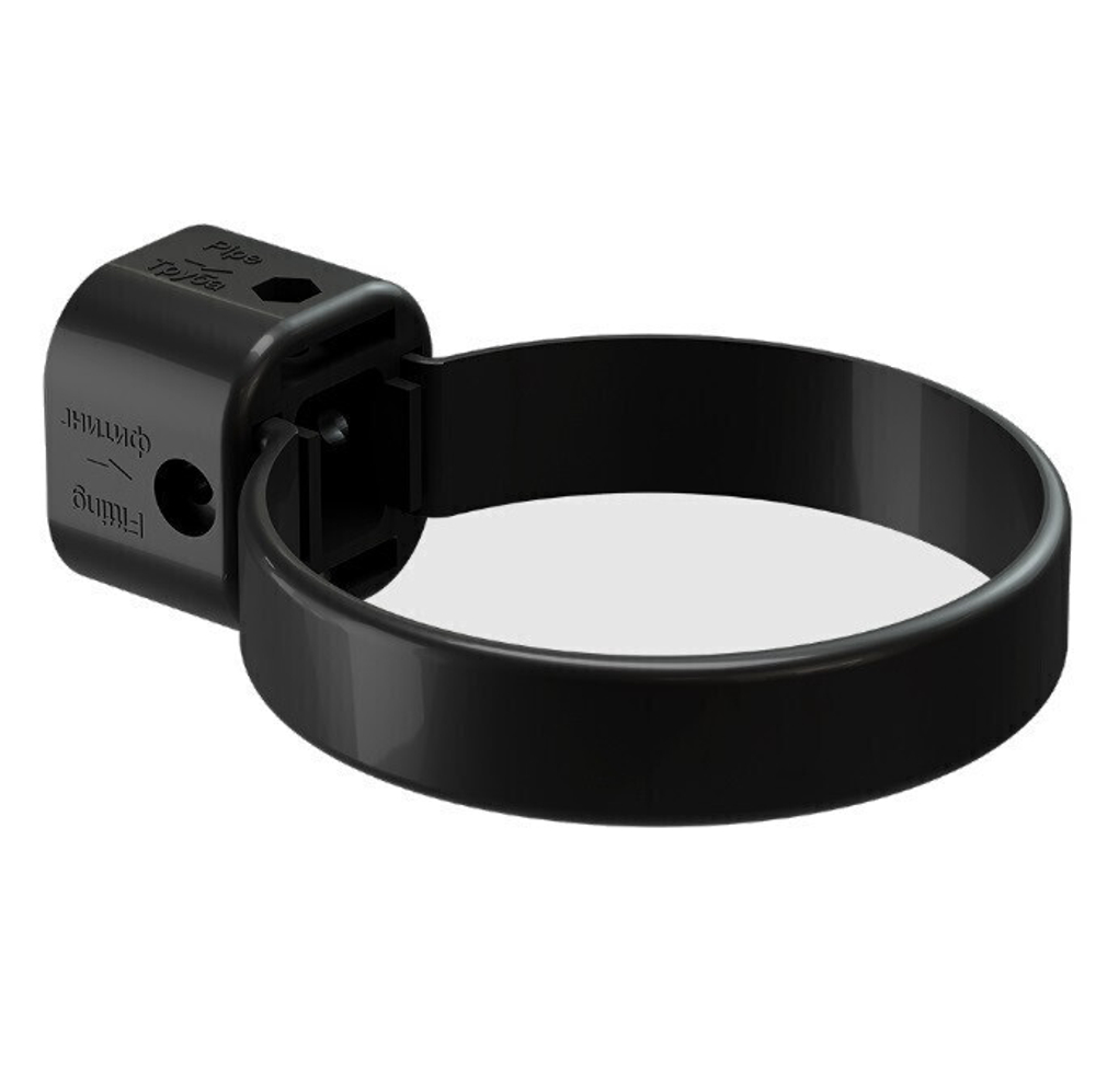 Хомут трубы Docke Lux PVLH-1245 ПВХ D141/100 мм RR 33 Карбон