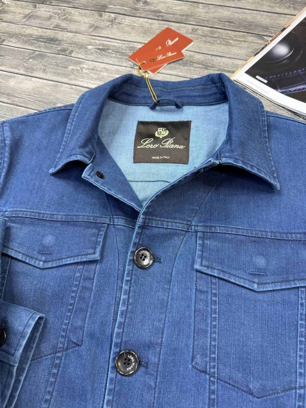 Джинсовый костюм Loro Piana