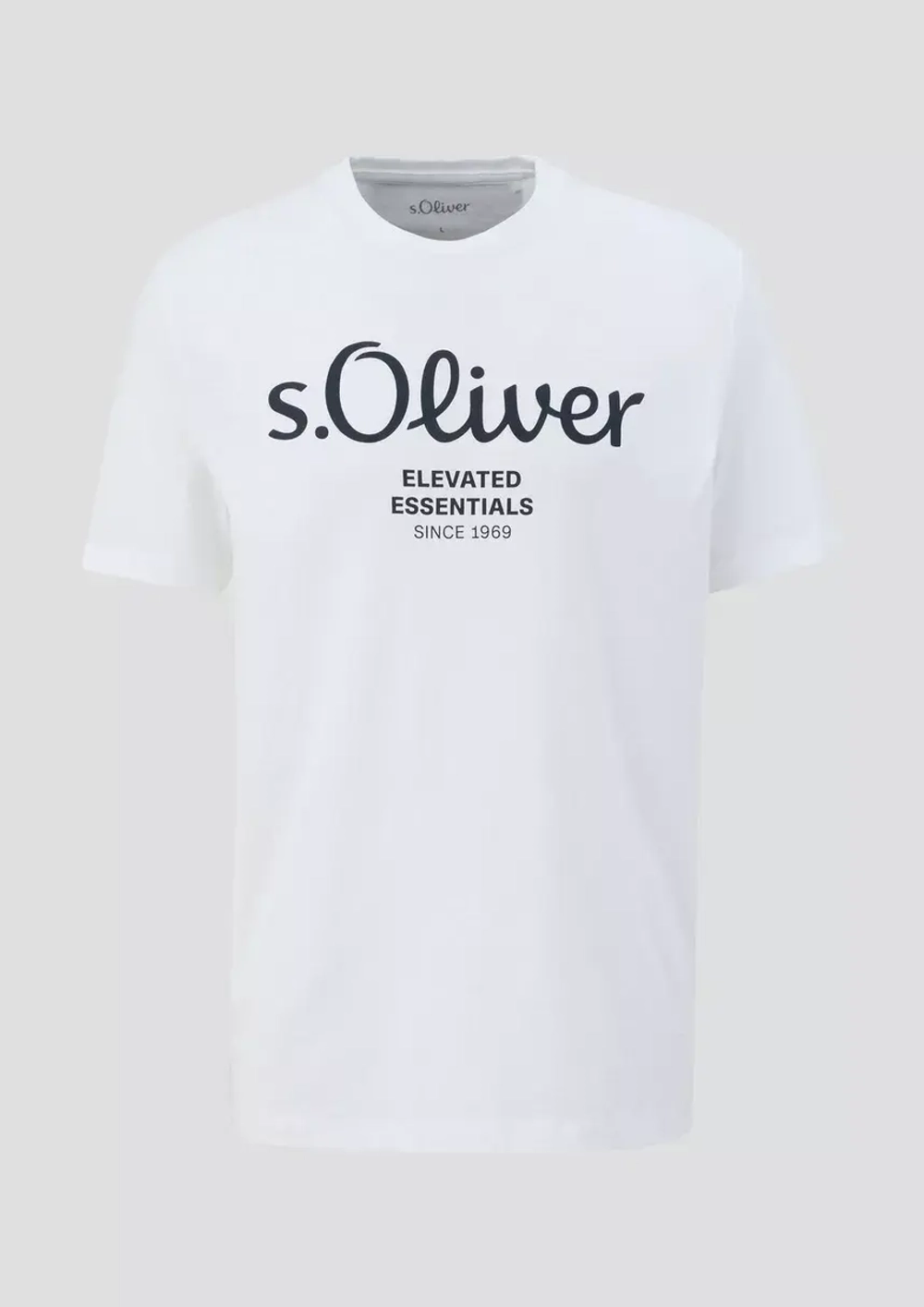 Футболка белая мужская s.Oliver