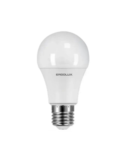 Ergolux Лампа LED-A60-11W-E27-6K, ЛОН, дневной свет, 6 шт