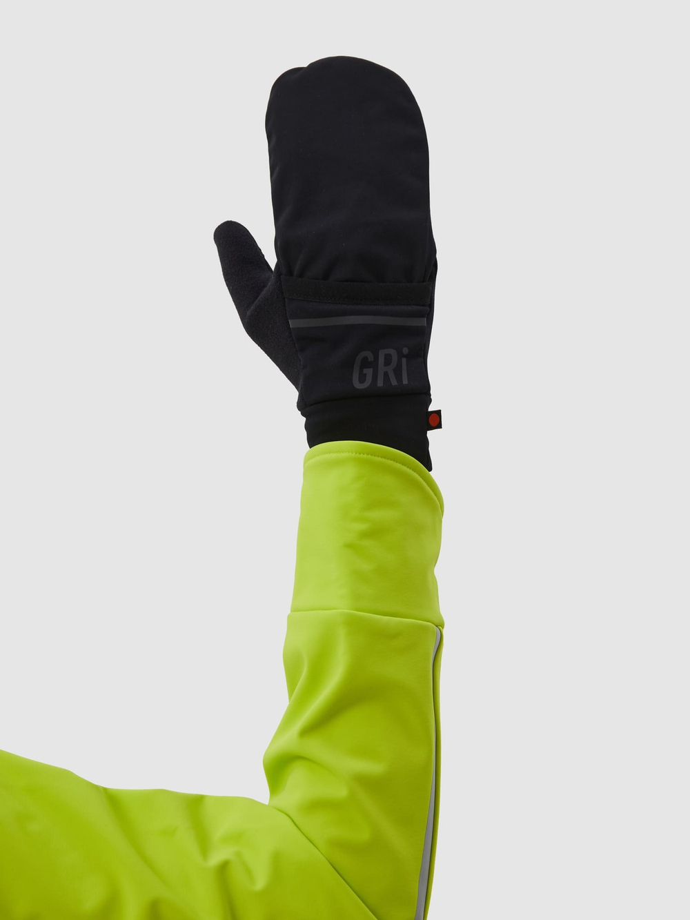 Перчатки, Gri, Комби 3.0, черный, унисекс