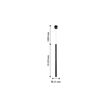 Подвес 5W 4000K 2235-1P черный Specimen Favourite