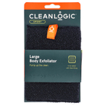 Cleanlogic, Sport, отшелушивающее средство для тела, большое, черное, 1 шт.