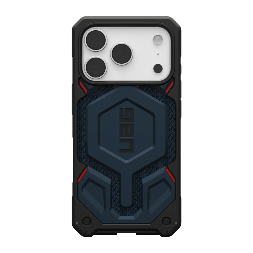 Защитный чехол MagSafe UAG Monarch Pro Kevlar для iPhone 17 Pro Композитный гибридный чехол с очень высоким уровнем защиты при падении и вырезом для Контроллера камеры