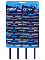 "DORCO" TWIN BLADE Станок для бритья одноразовый на карте 1шт (TD708DB-2B)