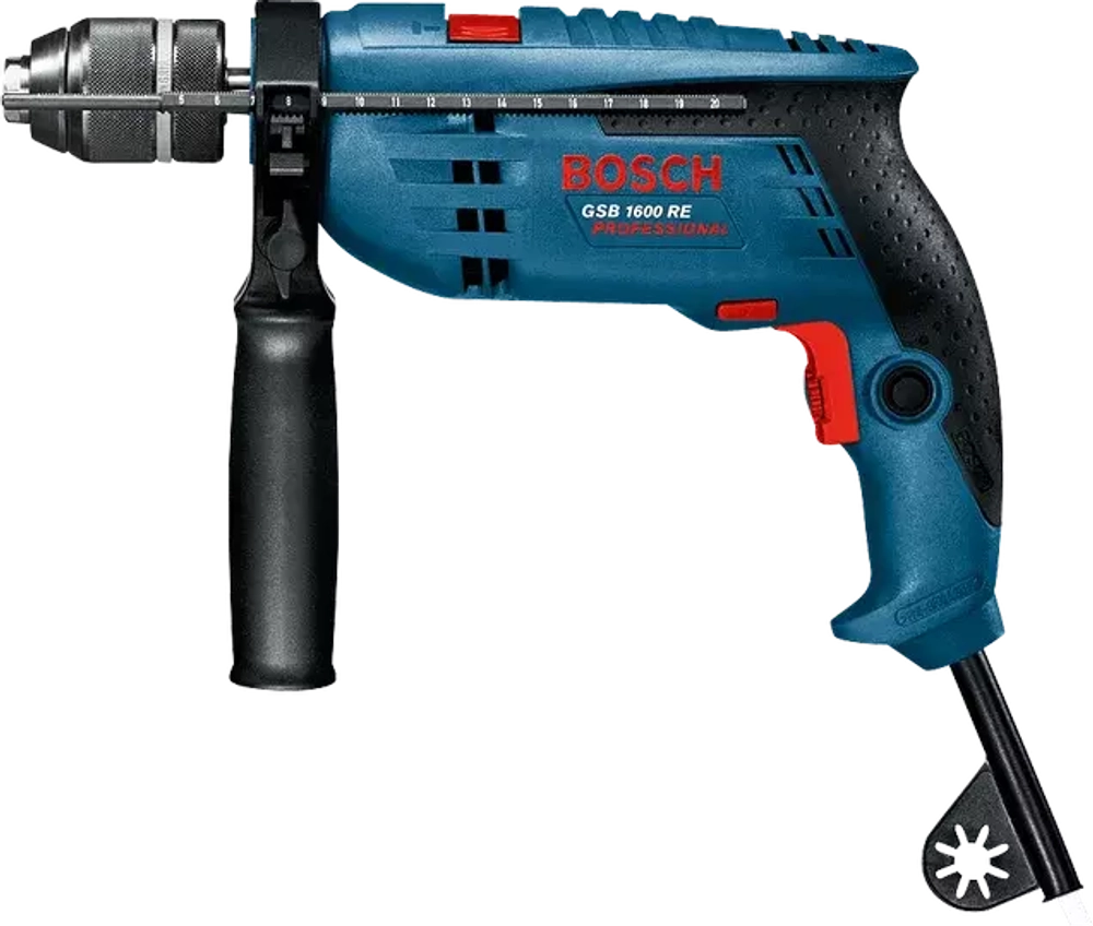 Ударная дрель Bosch GSB 1600 RE
